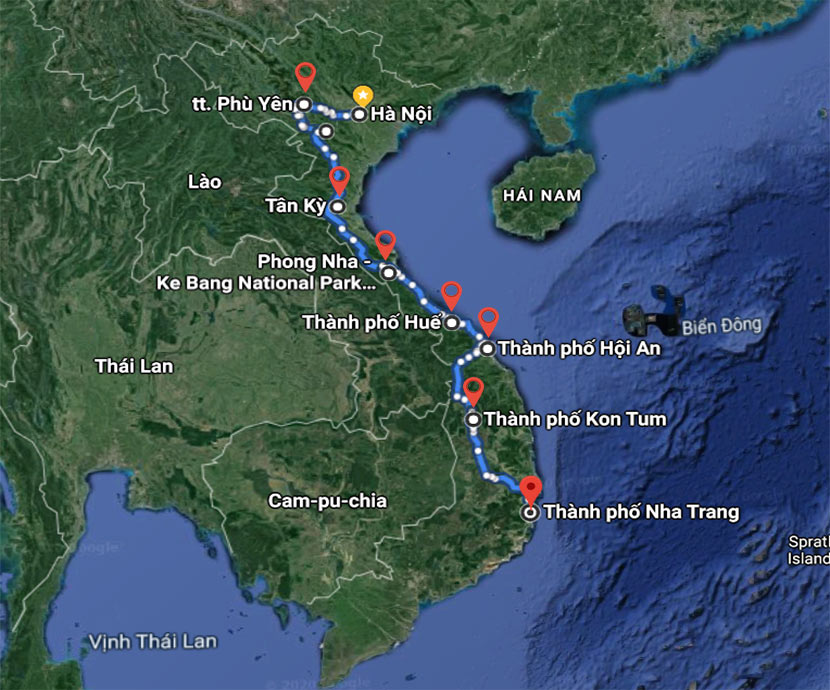 13 Day Hanoi to Nha Trang Motorcycle Tour on Ho Chi Minh Trail