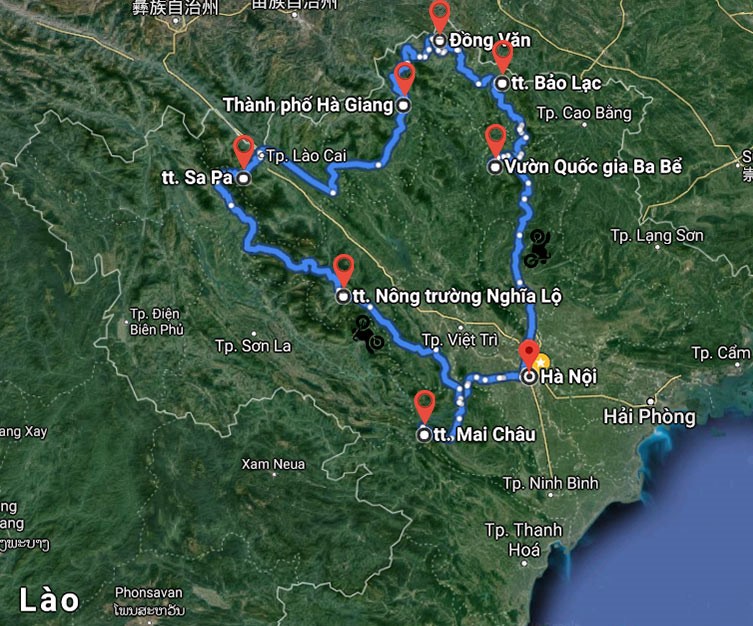 10 Day Motorcycle Tour from Hanoi to Da Nang via Ho Chi Minh Trail